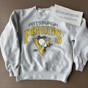 90s Pittsburgh Penguins Hockey Sweatshirt, Retro NHL Pittsburgh Penguins Shirt